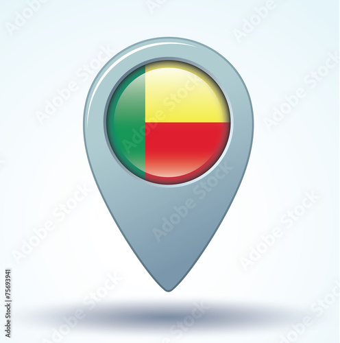 Free Download Flag set of Benin, vector illustration - GFXLoad