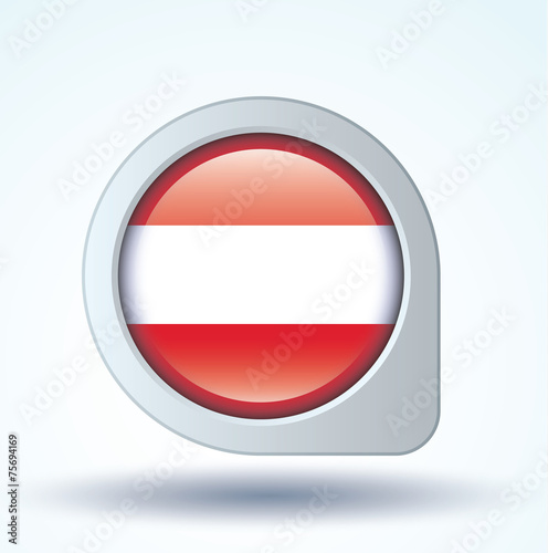 Free Download Flag set of Austria, vector illustration - GFXLoad