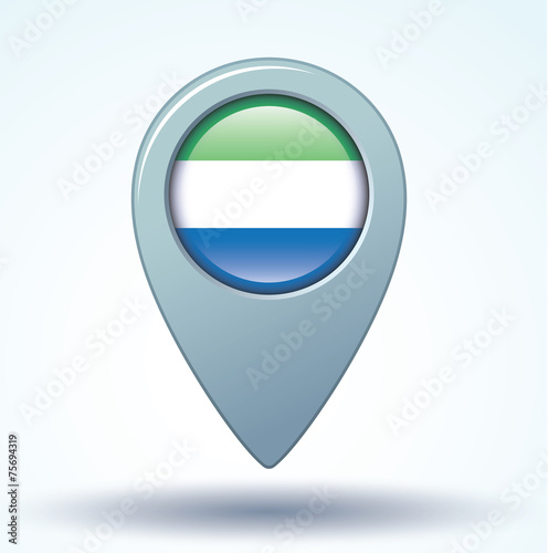 Flag set of Sierra Leone, vector illustration Free Download Flag set of Sierra Leone, vector illustration - GFXLoad