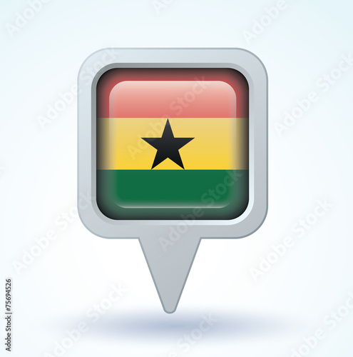 Flag set of Ghana, vector illustration Free Download Flag set of Ghana, vector illustration - GFXLoad