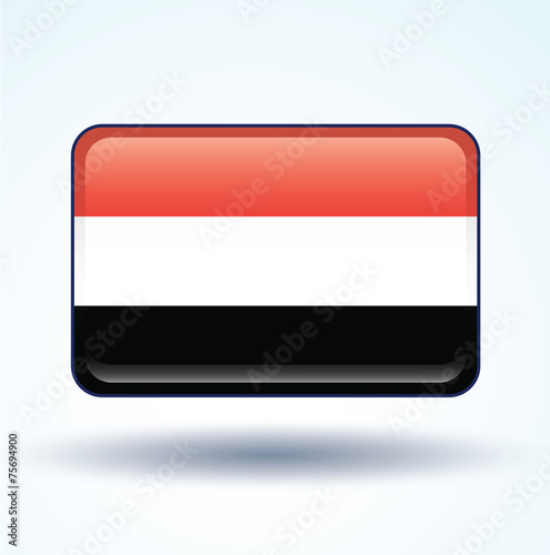 Flag set of Yemen, vector illustration Free Download Flag set of Yemen, vector illustration - GFXLoad