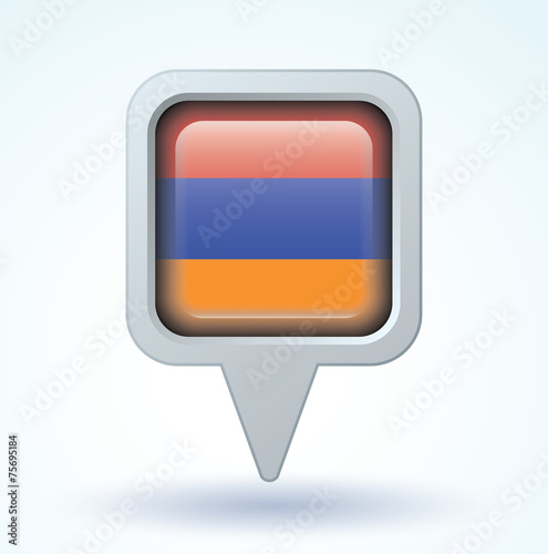 Flag set of Armenia, vector illustration Free Download Flag set of Armenia, vector illustration - GFXLoad