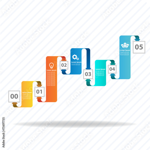 Vector business template.