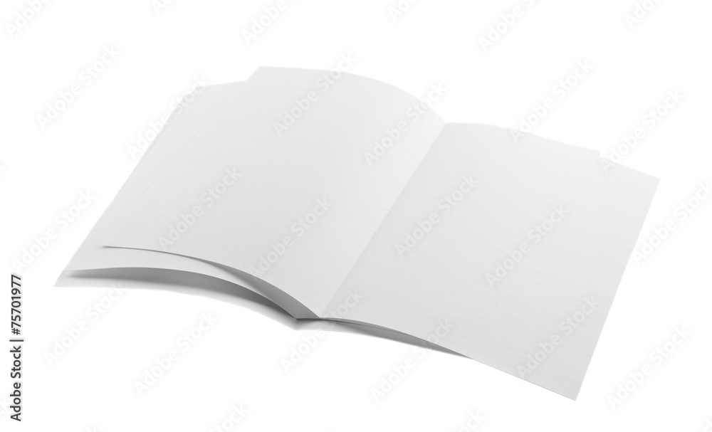Notebook isolated on white Notebook isolated on white