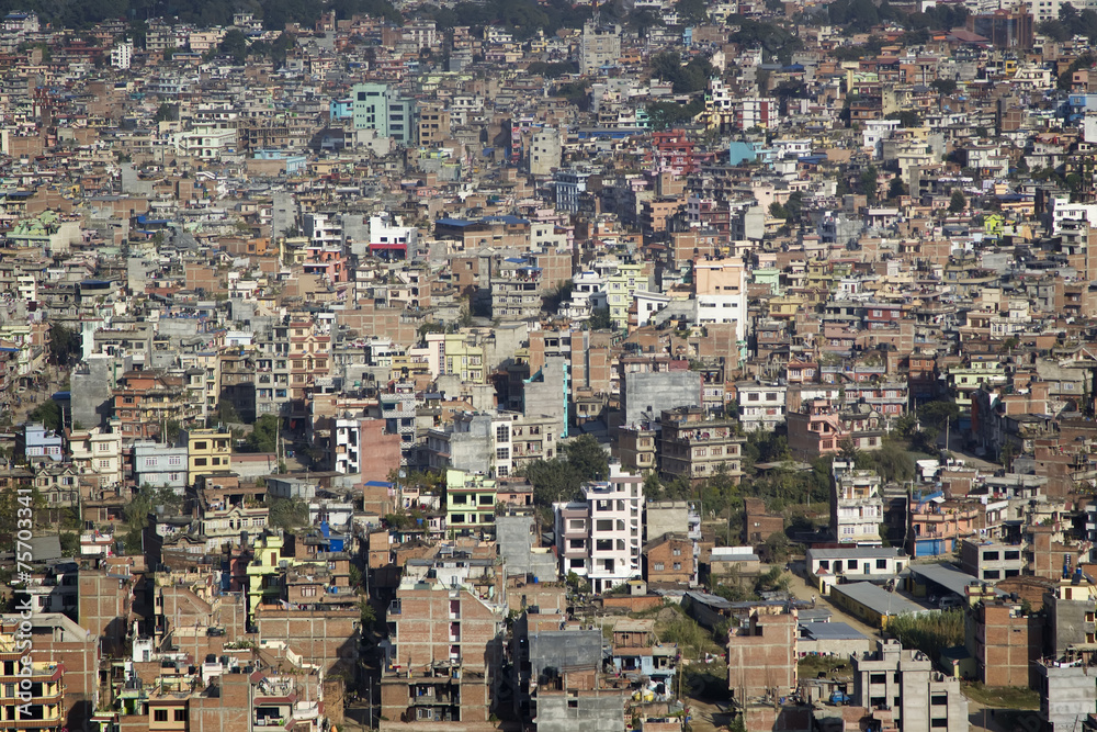 Kathmandu - general view of the city