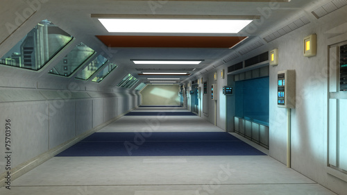 Futuristic interior SCIFI