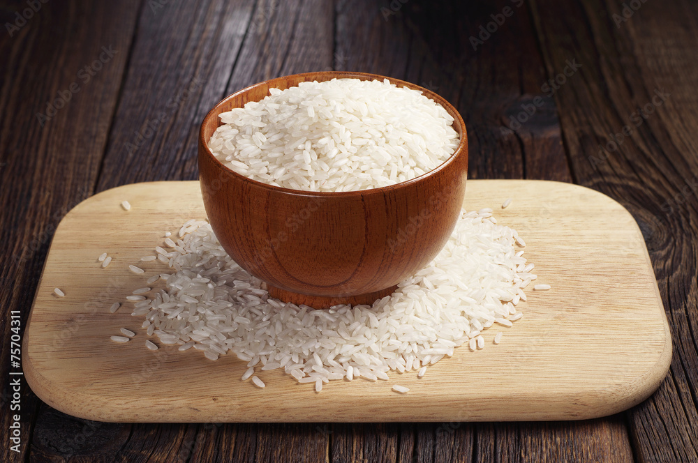 Bowl with rice Bowl with rice