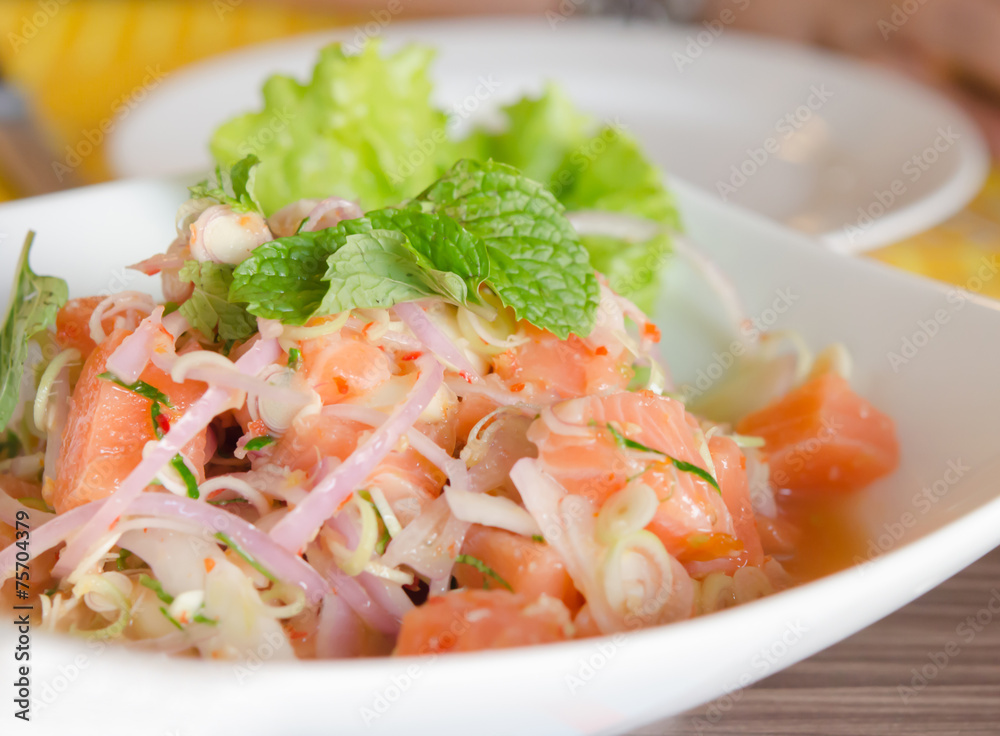 spicy salmon spicy salmon
