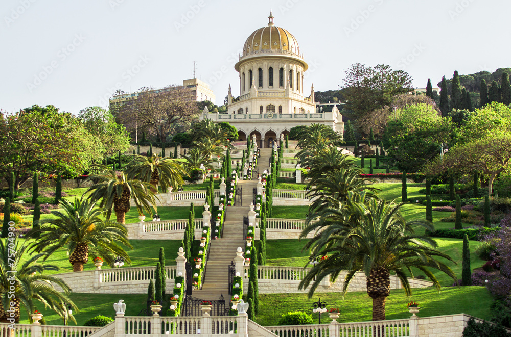 Haifa and the Bahai garden