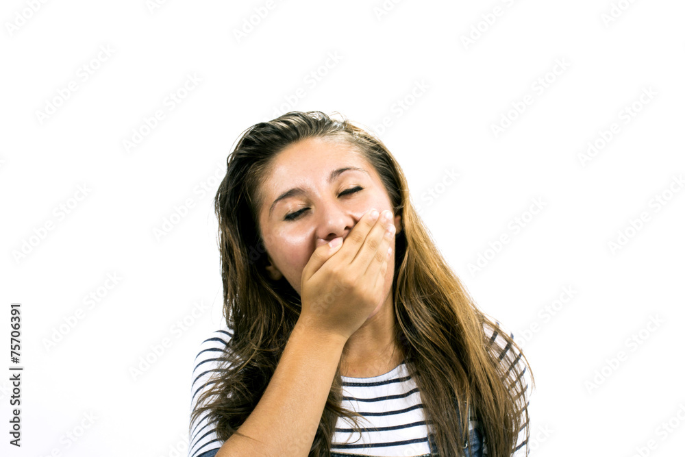 Beautiful teen girl in expressive poses Beautiful teen girl in expressive poses