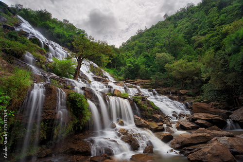 Mae Ya Waterfall  Doi Inthanon National Park  Chiang Mai  Thaila