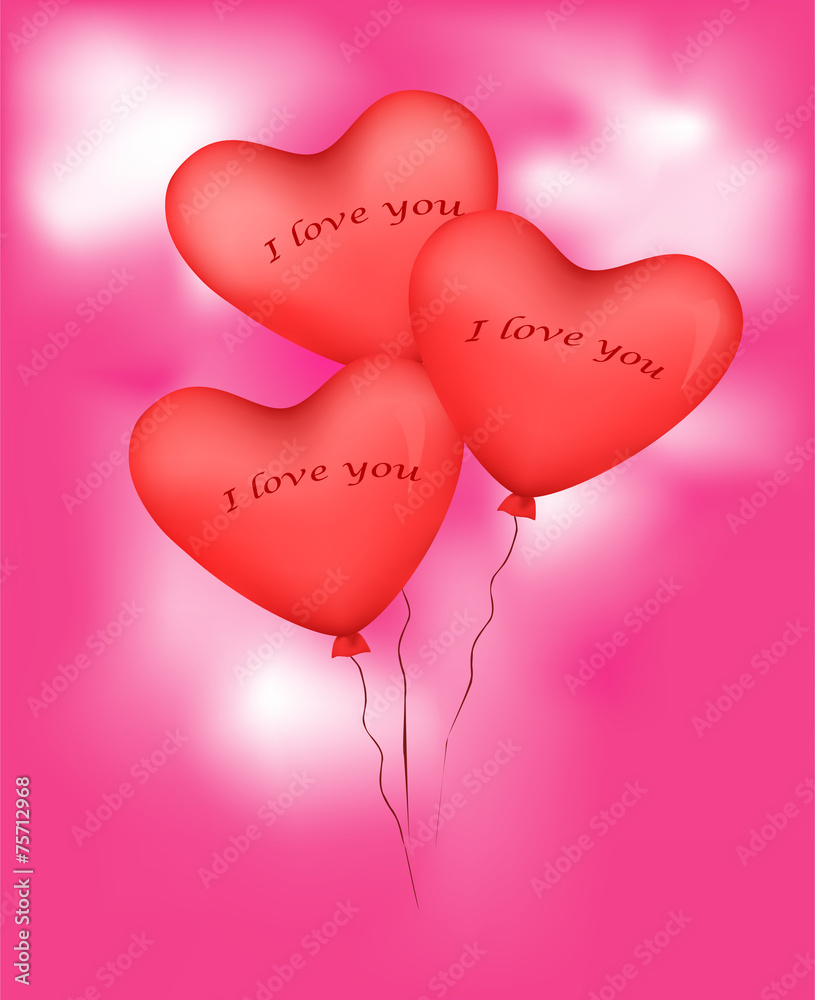 balloon with love