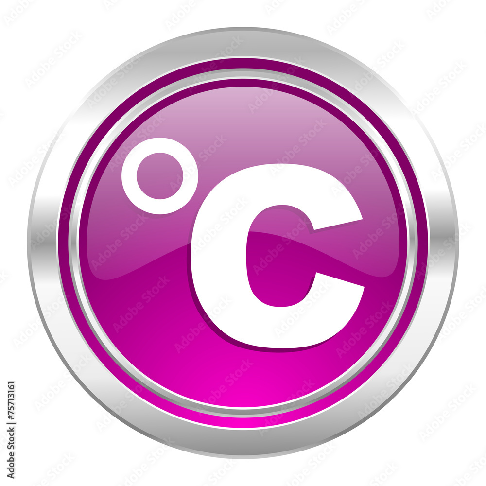 celsius violet icon temperature unit sign celsius violet icon temperature unit sign