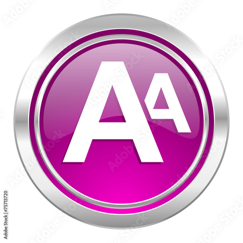 Free Download alphabet violet icon - GFXLoad