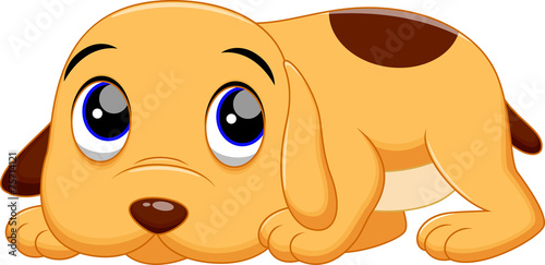 Cute dog cartoon