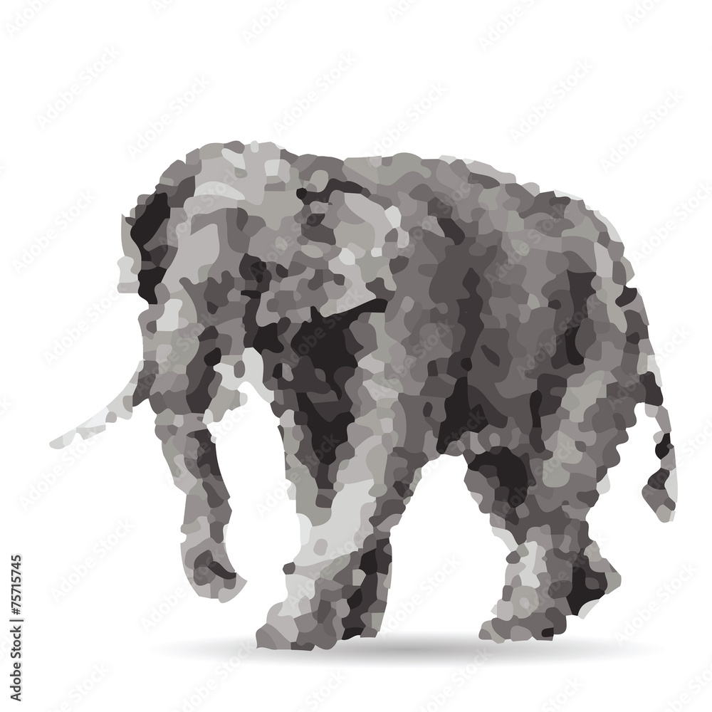 elephant Stock Vector | Adobe Stock