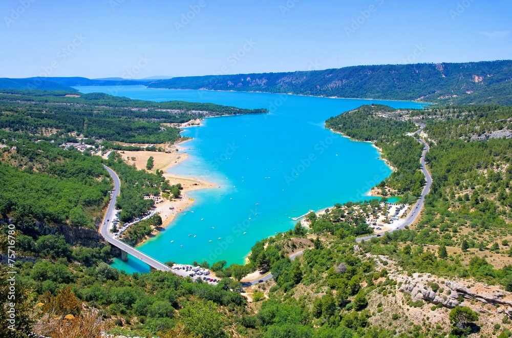 Obraz premium Lac de Sainte-Croix 05