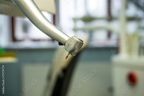 Dental equipment with chair