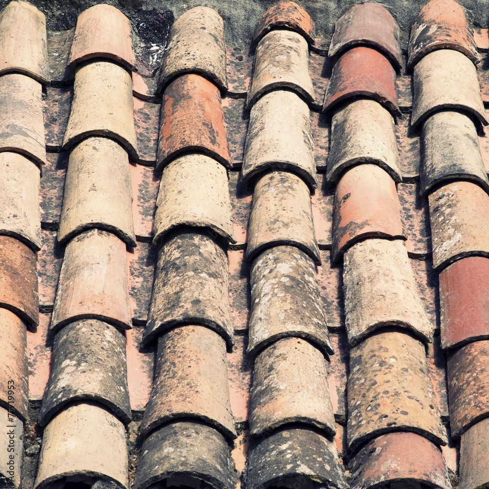 Old roof 
