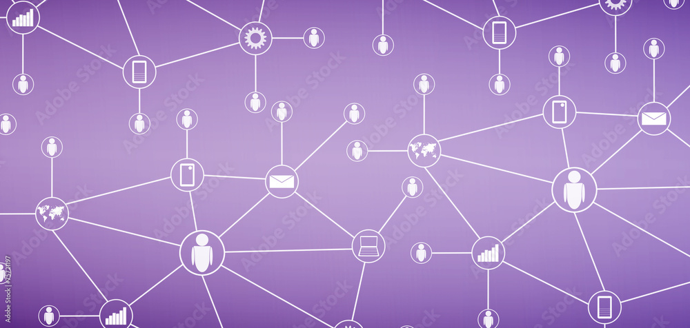 abstract social network and technology background abstract social network and technology background