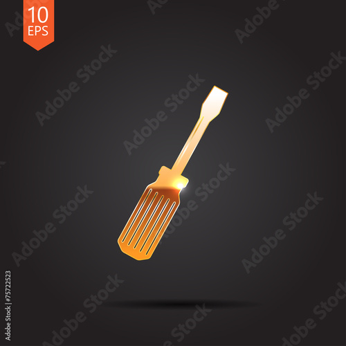 Vector gold icon