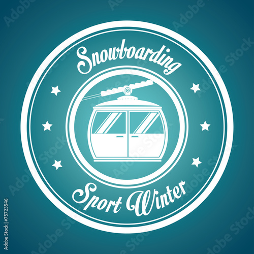 Sport design, vector illustration.