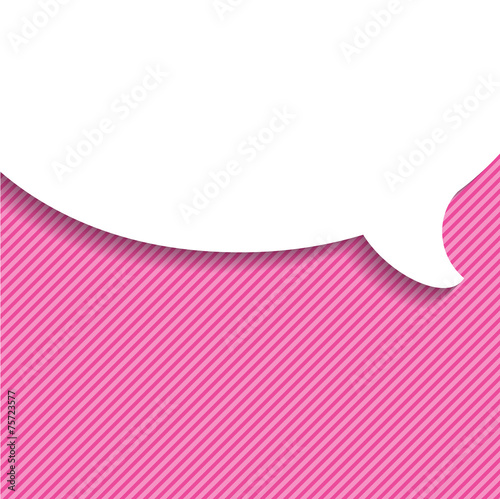 Speech Bubble Pop-Art Style