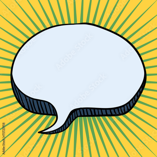 bubble speech