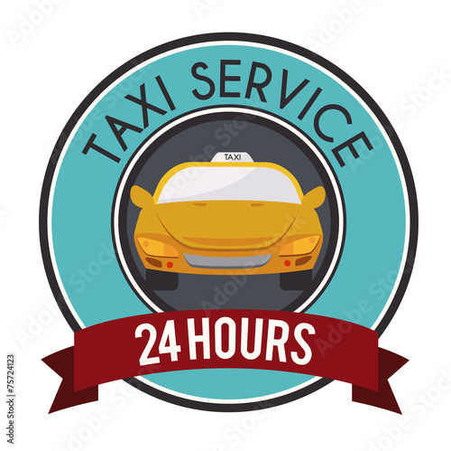 Taxi design, vector illustration.