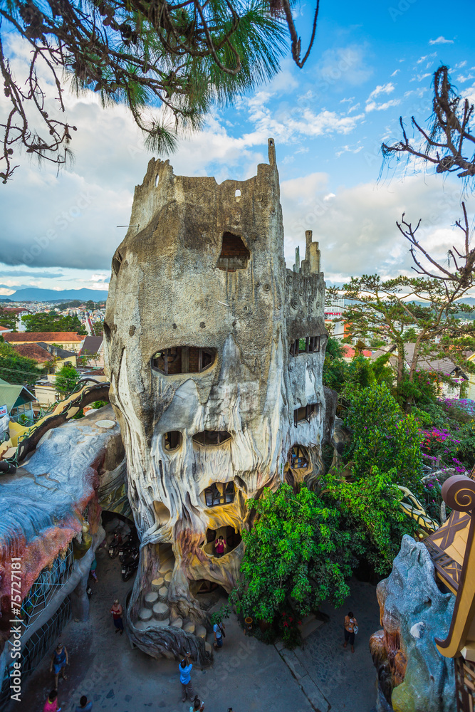Obraz premium Hang Nga Crazy House, Biệt thự Hằng Nga, Da Lat