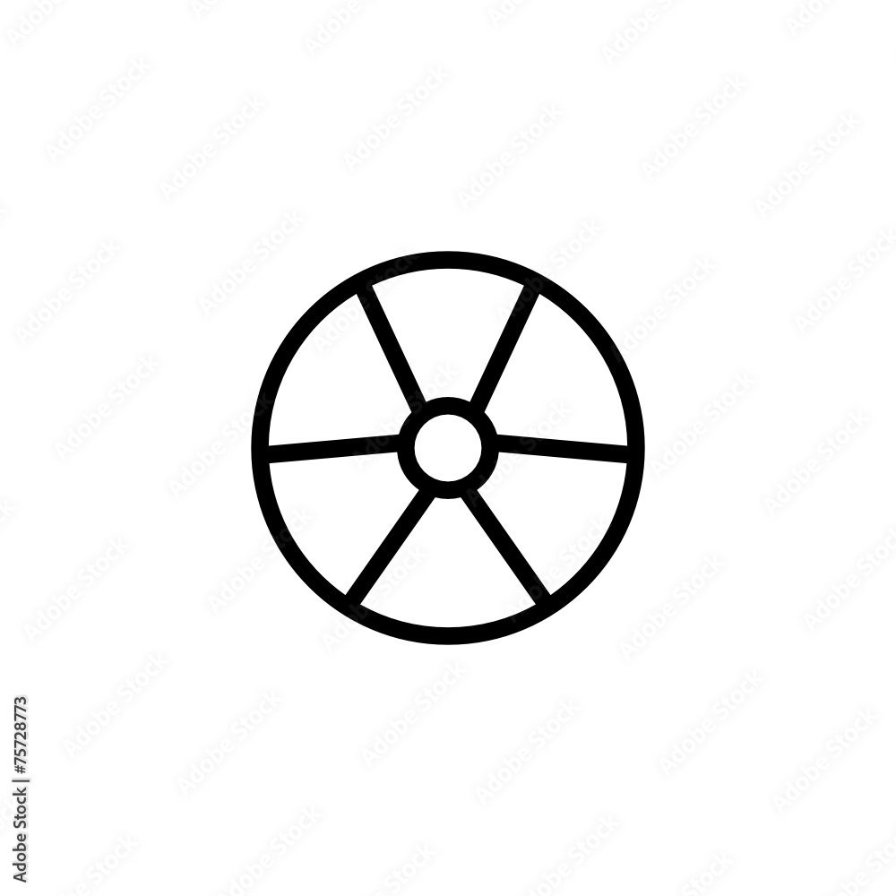 Cut Trendy Thin Line Icon Cut Trendy Thin Line Icon