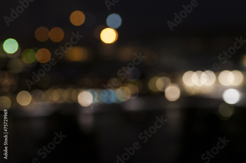 Defocused Night Lights © Barbro Bergfeldt