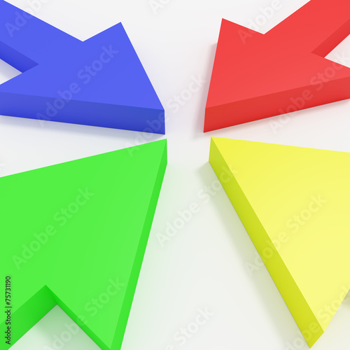 Free Download colored arrows - GFXLoad