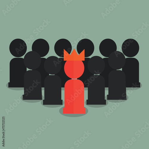 Influence Leadership concept