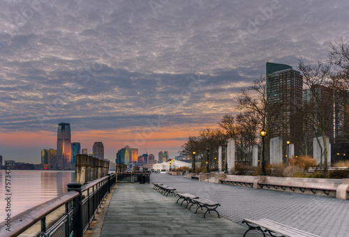 Photography Battery Park at Dawn, New York