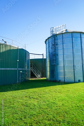 Gärbehälter - Hochsilos für Biogasanlage