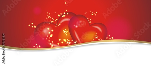 Banner zum Valentinstag