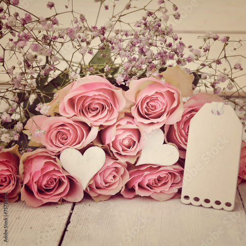 Glückwunschkarte - Blumenst...