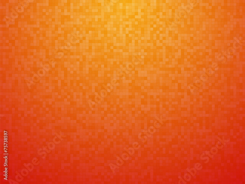 Colorful orange red checkered background