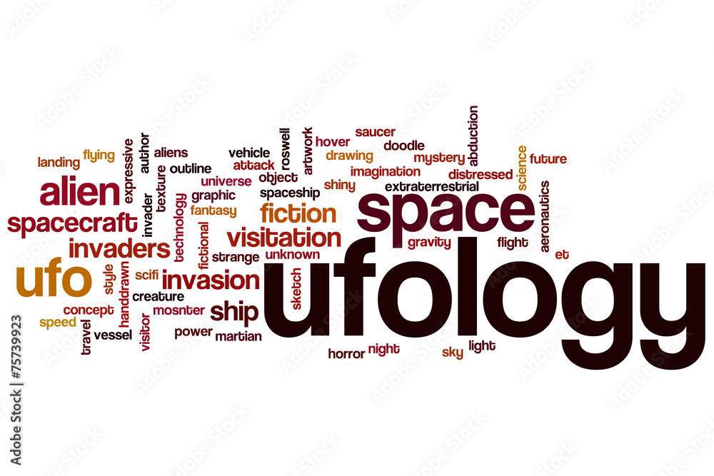 Ufology word cloud