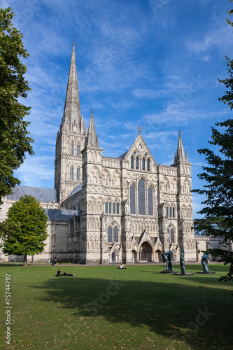 Salisbury Cathedral, Wiltshire, England, UK