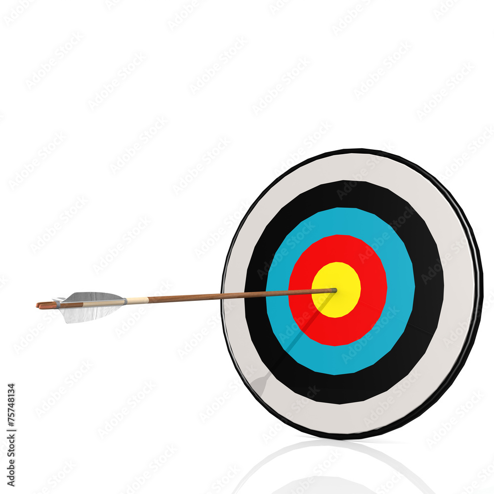 Arrow and board Arrow and board