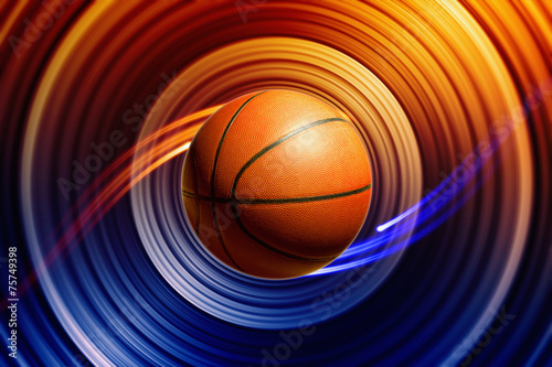 Abstract basketball