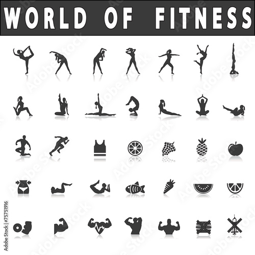 Fitness social relationship sport people