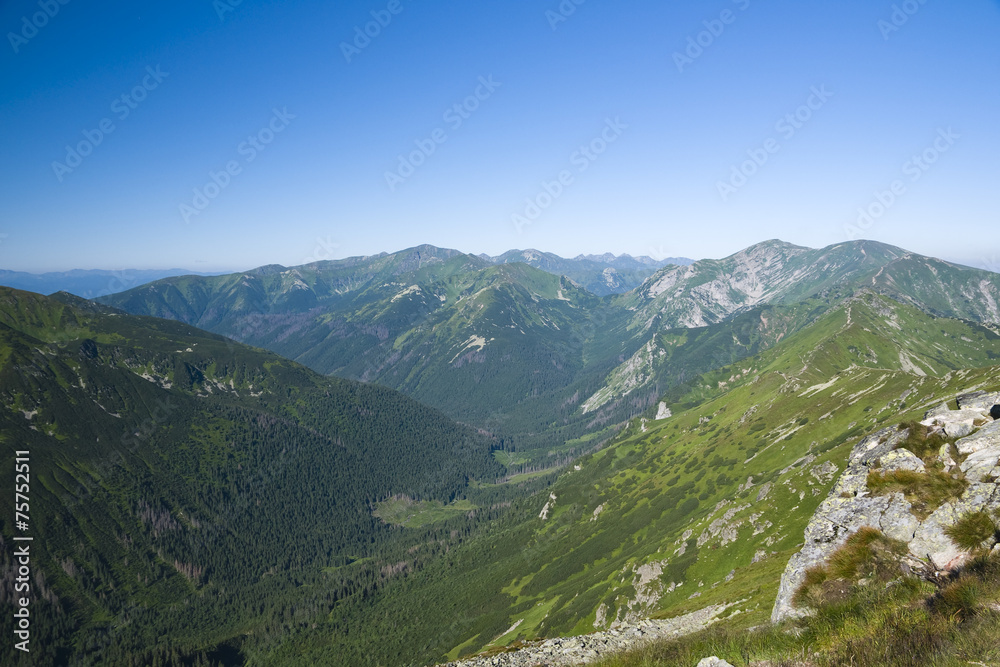 Polish High Tatras. Area Five Polish Ponds Valley