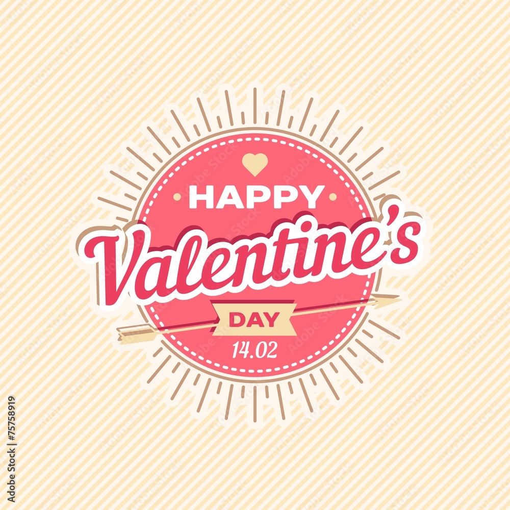 Happy Valentines day card design. 14 february. I love you. Happy Valentines day card design. 14 february. I love you.