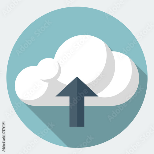 Vector upload icon