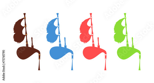 Set of Gaita - Spanish Bagp...