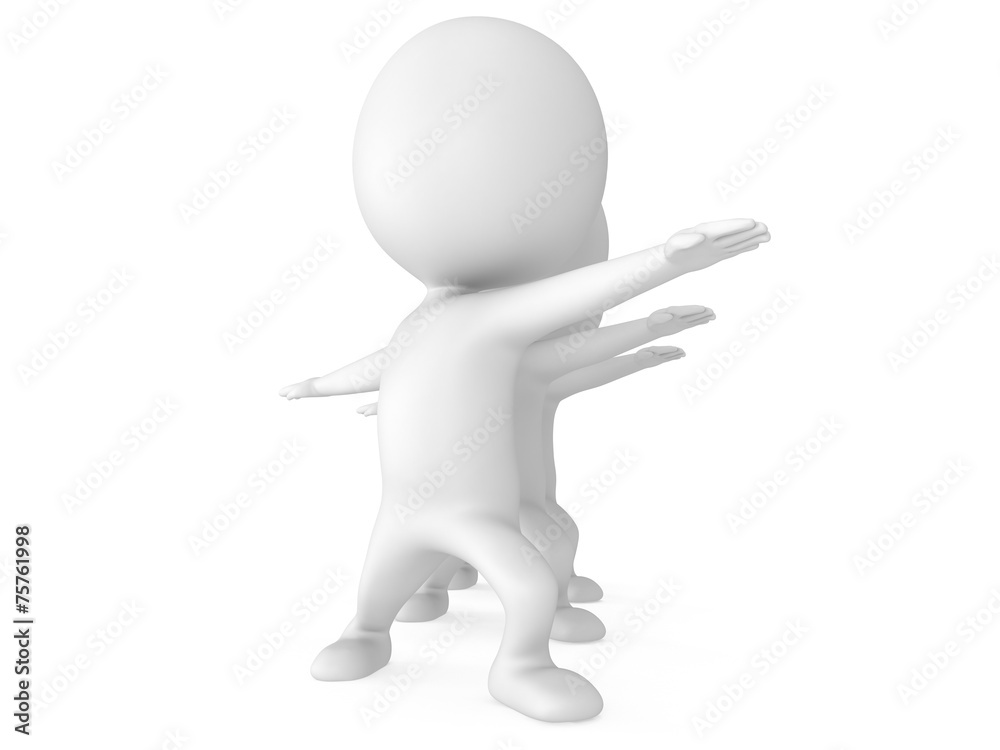 3d people doing yoga exercise 3d people doing yoga exercise