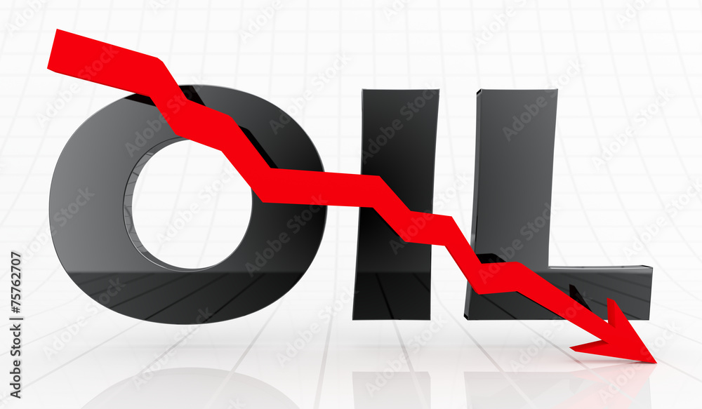 Naklejka premium Oil 1